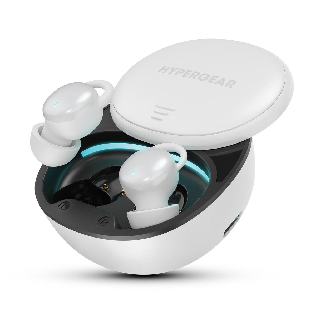 HYPERCEL SLEEPEEZ Mini Noise-Blocking True Wireless Earbuds - white
