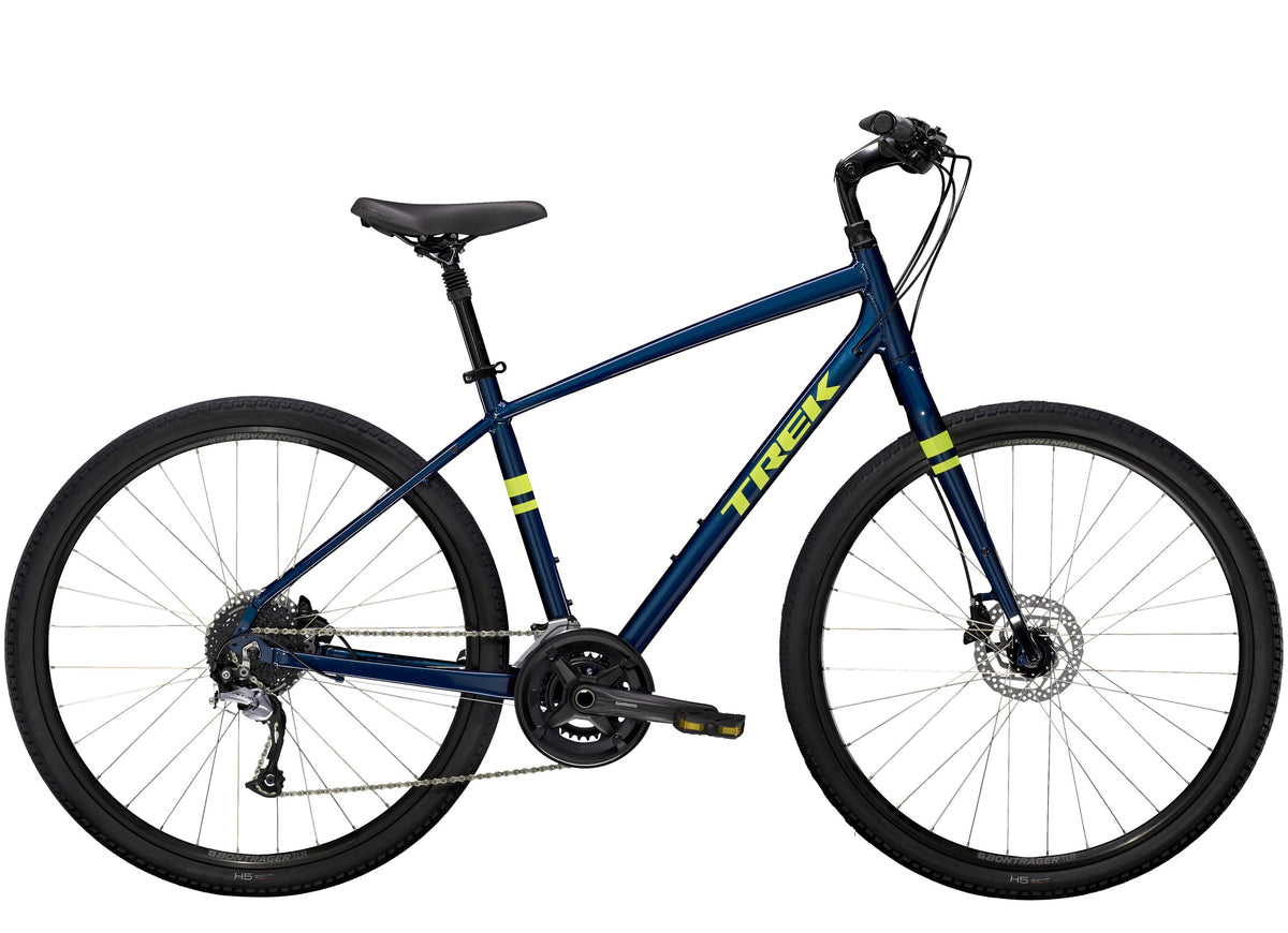 Trek Verve 3 Disc Recreation Bike in Mulsanne Blue/S