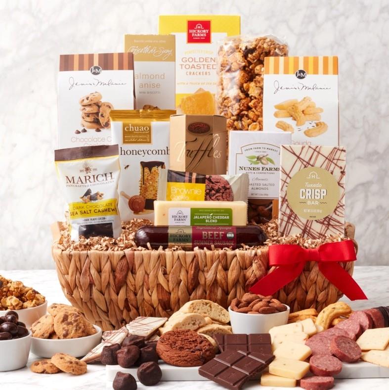 Hickory Farms Delightful Decadence Gift Basket