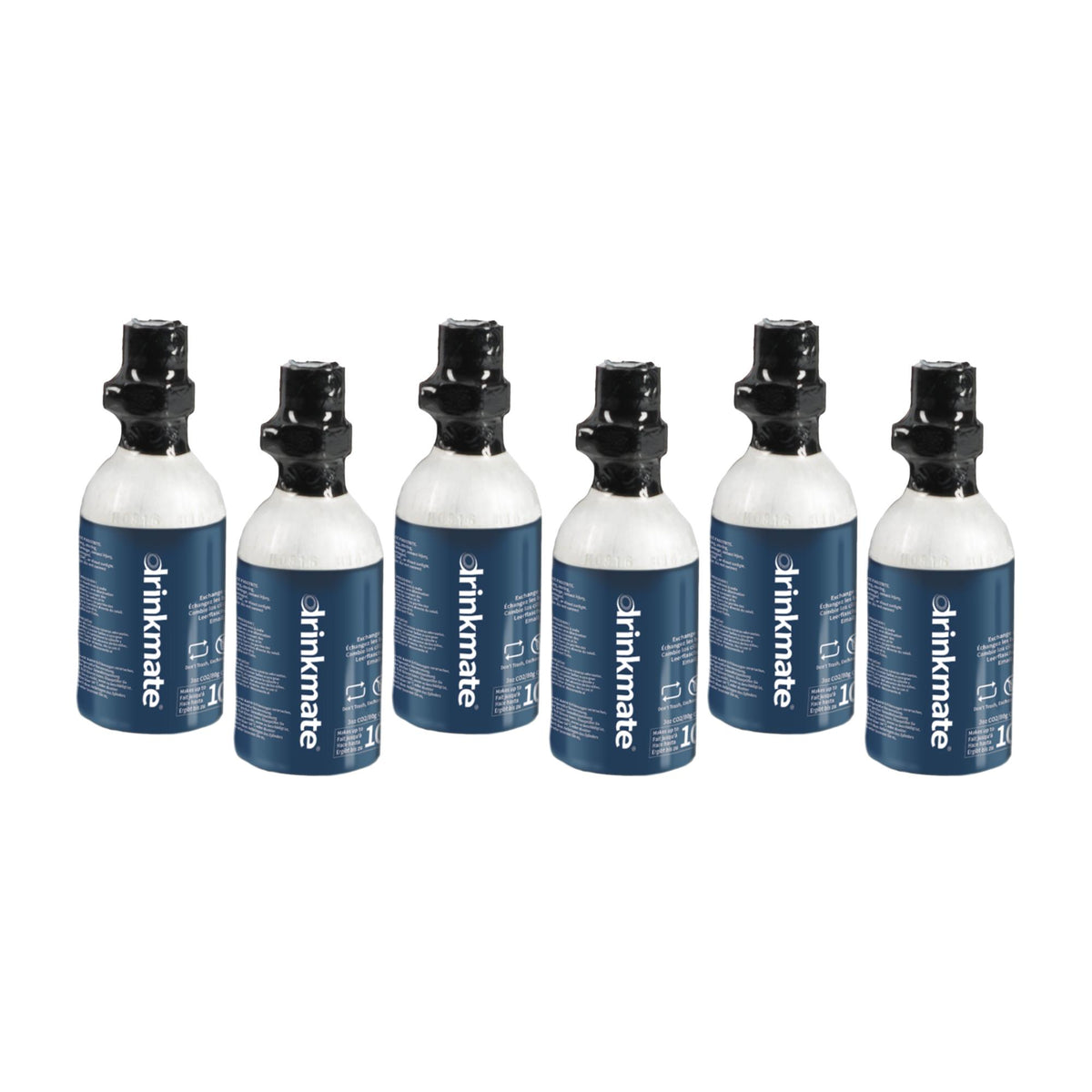 Drinkmate Six Pack of 3oz. Cylinder