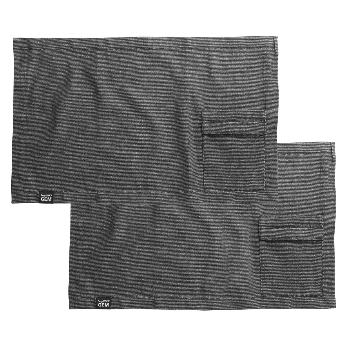 BergHOFF GEM 2pc Placemat Set, Grey