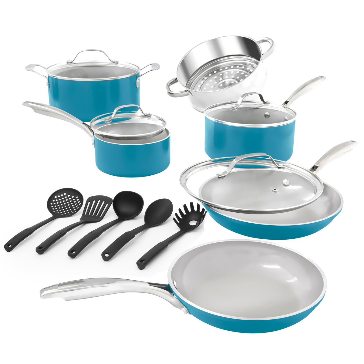 Gotham Steel Cookware Cookware Set Size 15 Piece Set