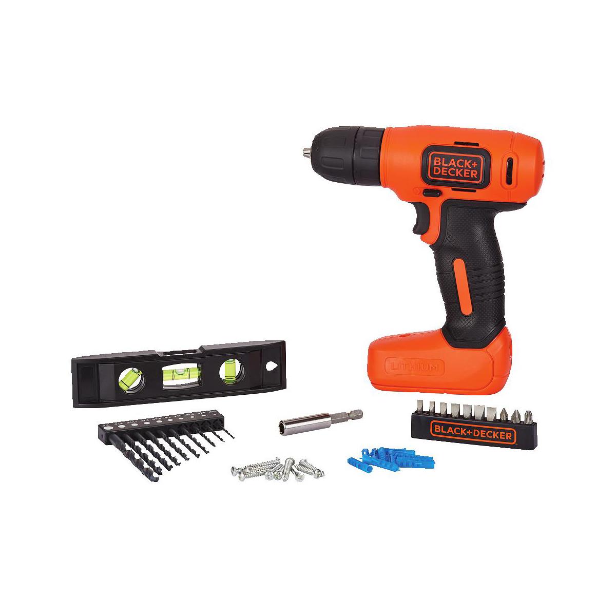 Black & Decker 8V 44pc Home Decorating Kit