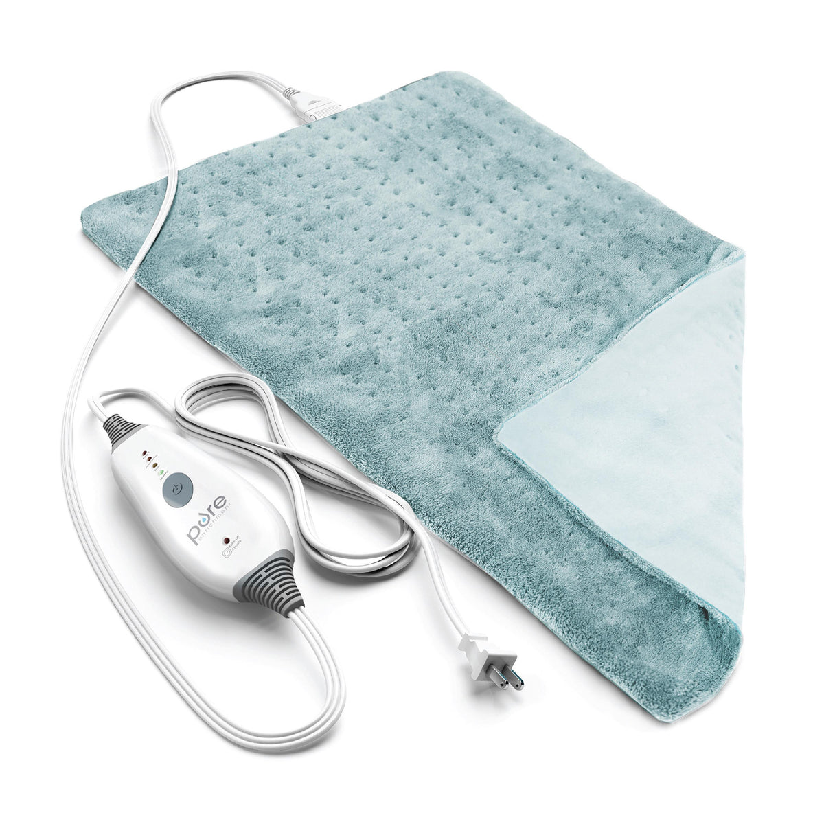 Pure Enrichment PureRelief Deluxe Heating Pad Sea Glass