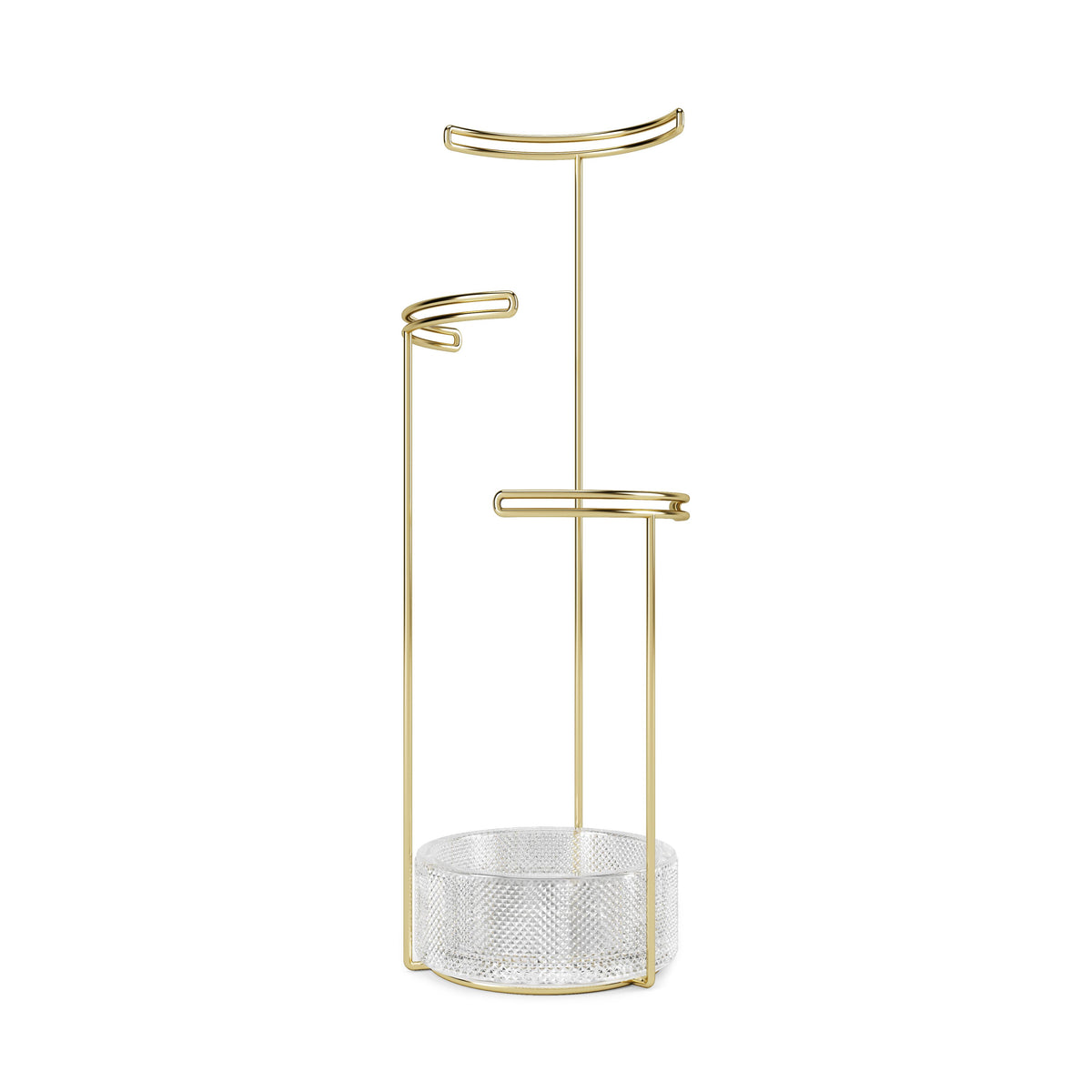 UmbraTesora Jwl Stand Glass Brass