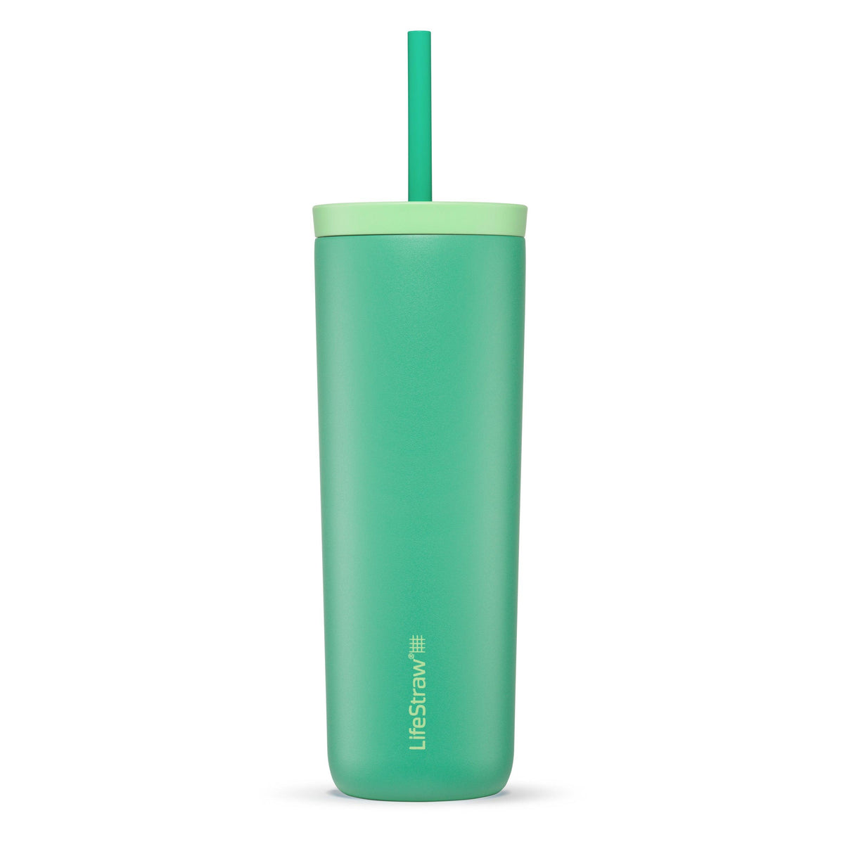 LifeStraw Go Series 18oz Stainless Steel Tumbler Cactus Green