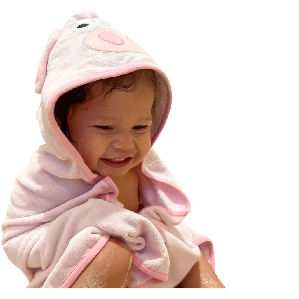 Prince Lionheart Tubimal Hooded Towel - Pig