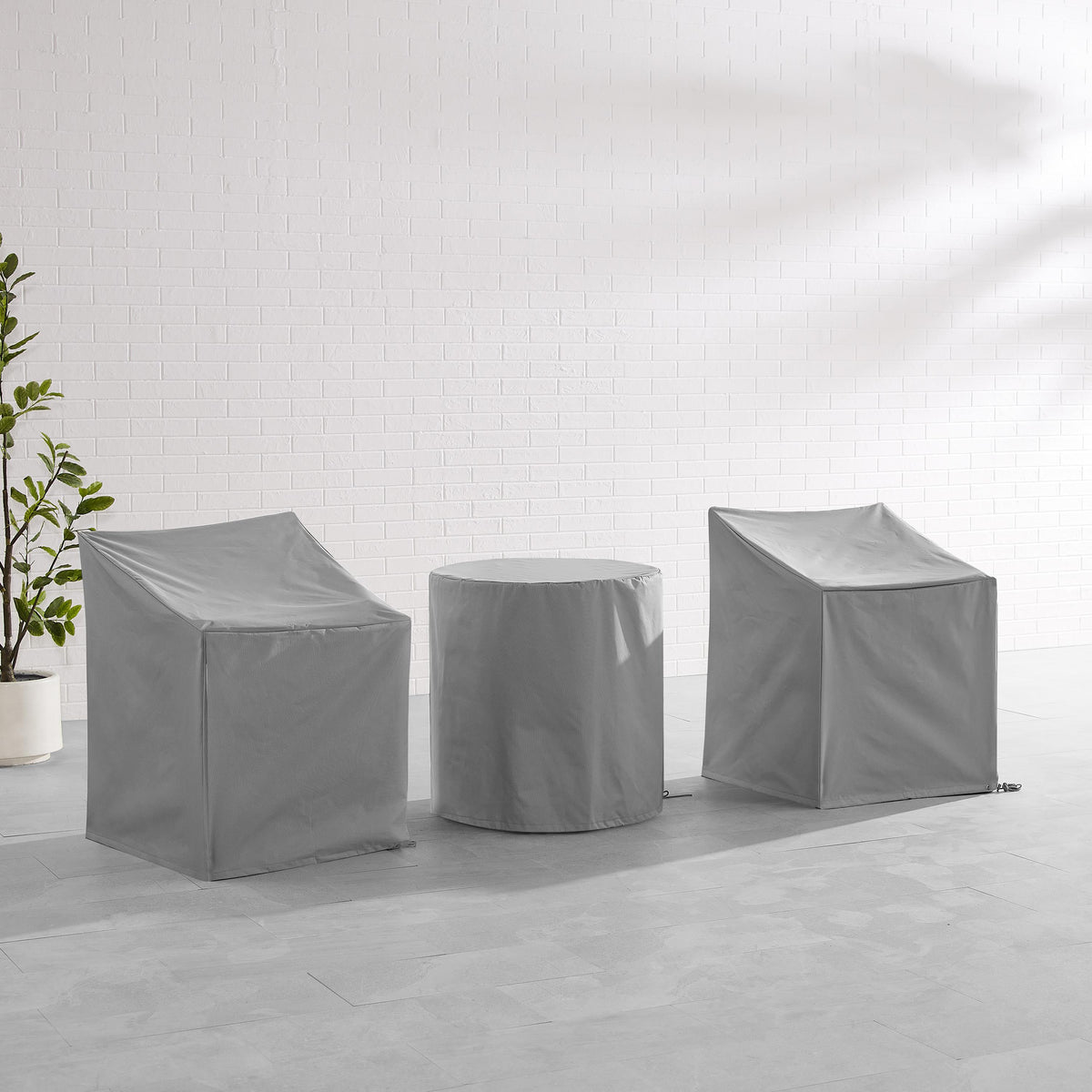 Crosley Outdoor 3Pc Outdoor Bistro Furniture Cover Set