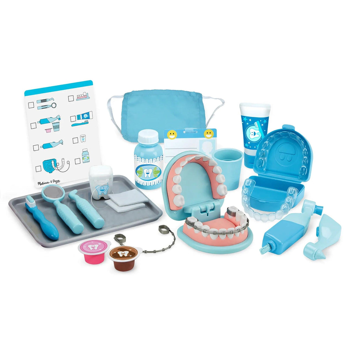 Melissa & Doug Super Smile Dentist Play Set Ages 3+ Years