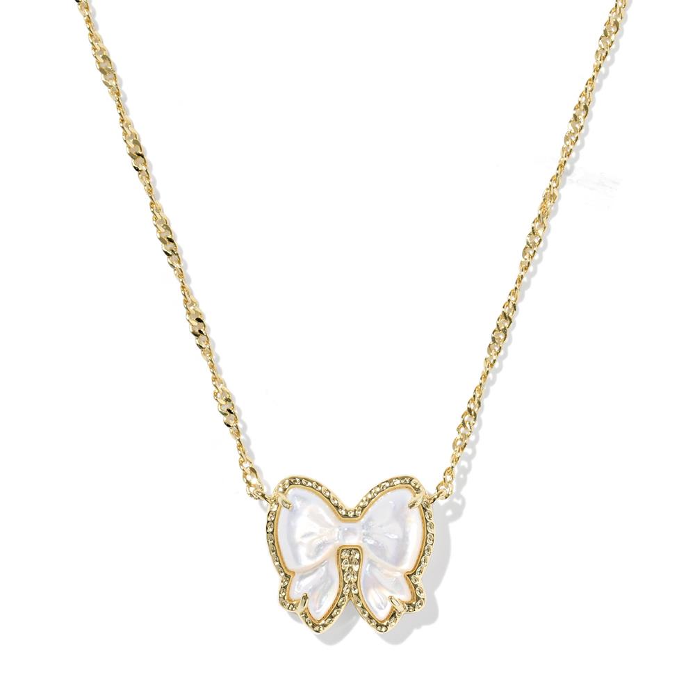Kendra Scott Haley Bow Short Pendant Necklace