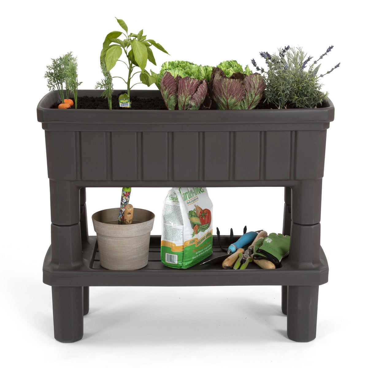 Simplay3 Raised Patio Garden with Storage