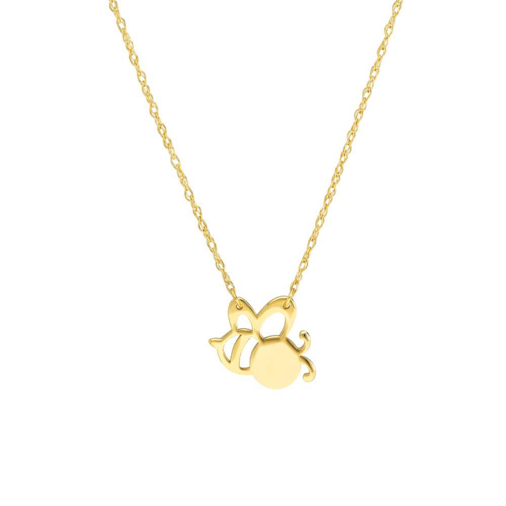 HAWLEY ST So You Mini Bee Adjustable 18" Necklace