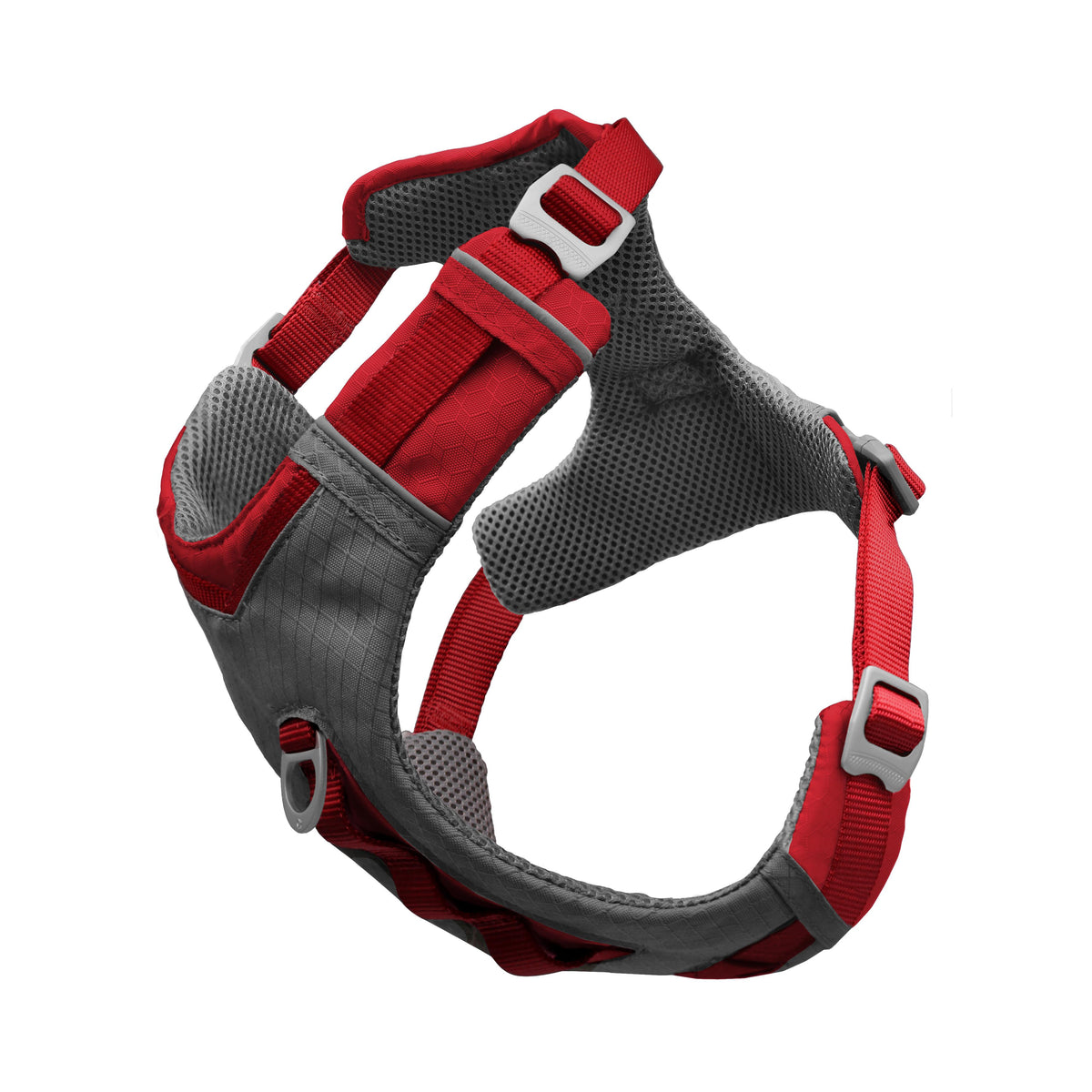 Kurgo Journey Air Dog Harness Chili Red/Charcoal - Small