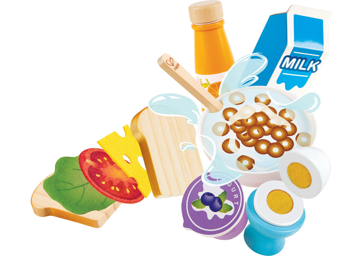 Hape Delicious Wooden Breakfast Playset Ages 3+ Years