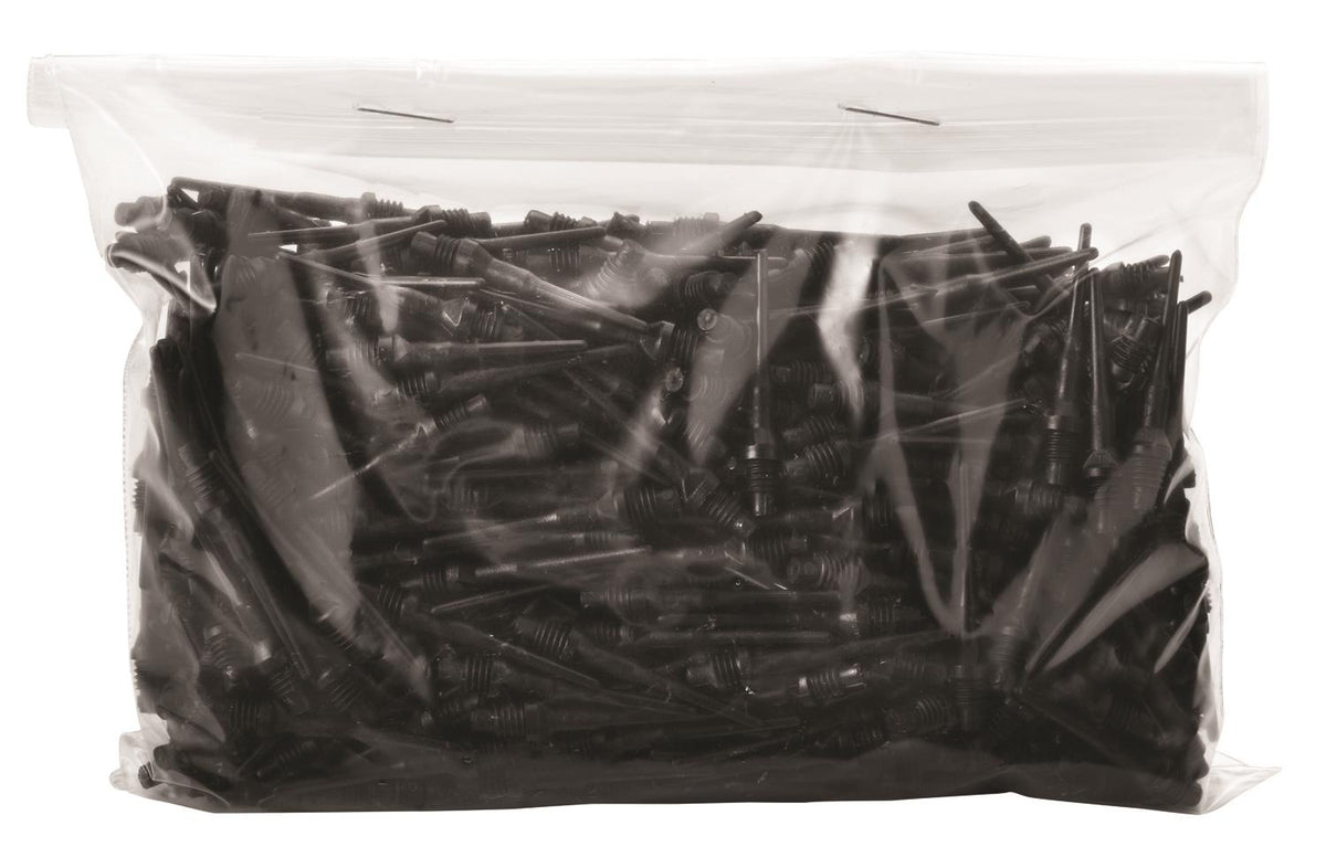 Viper Tufflex II 2BA Black 500Ct Soft Dart Tips
