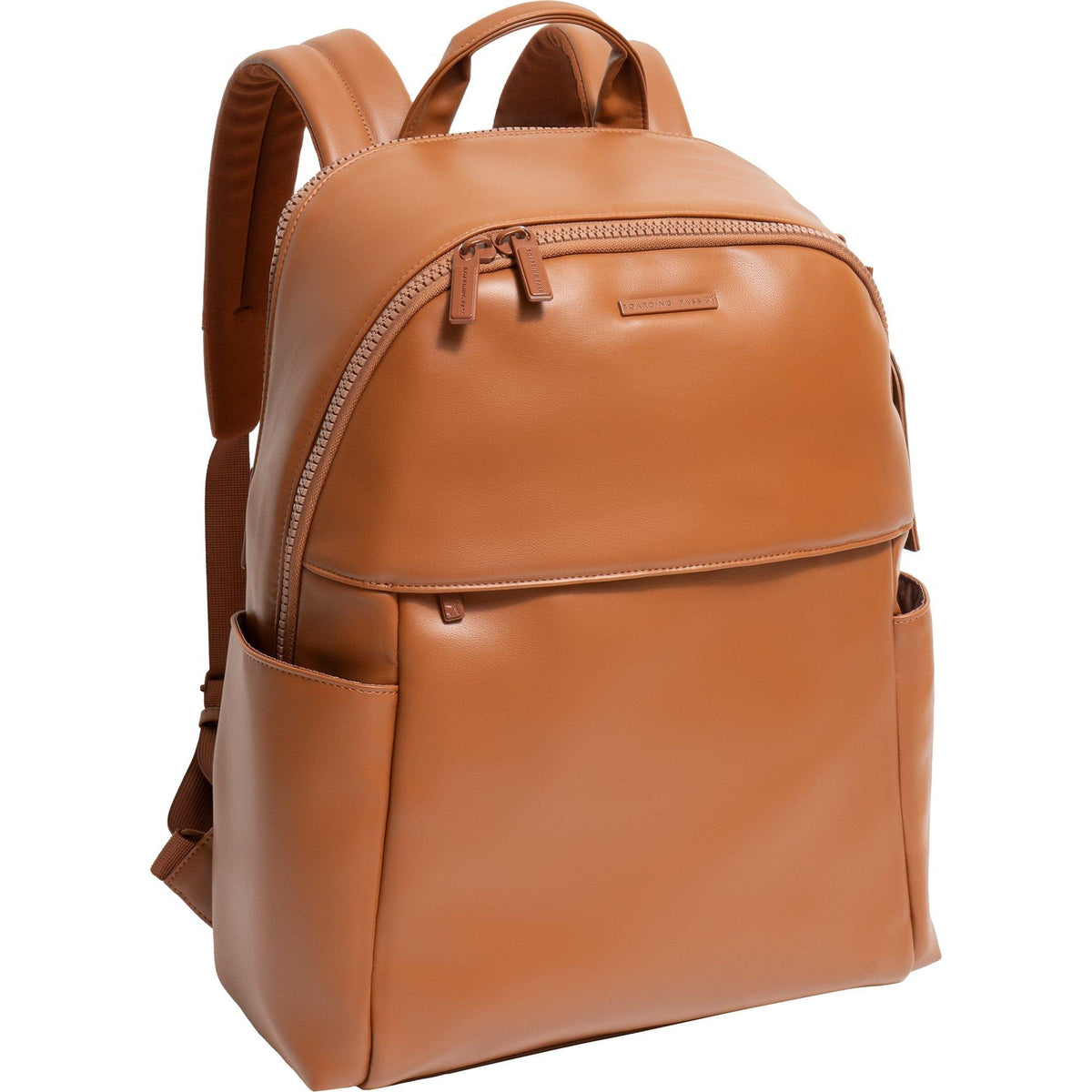 Boarding Pass Verona Vegan Vachetta Leather Backpack Size 17''
