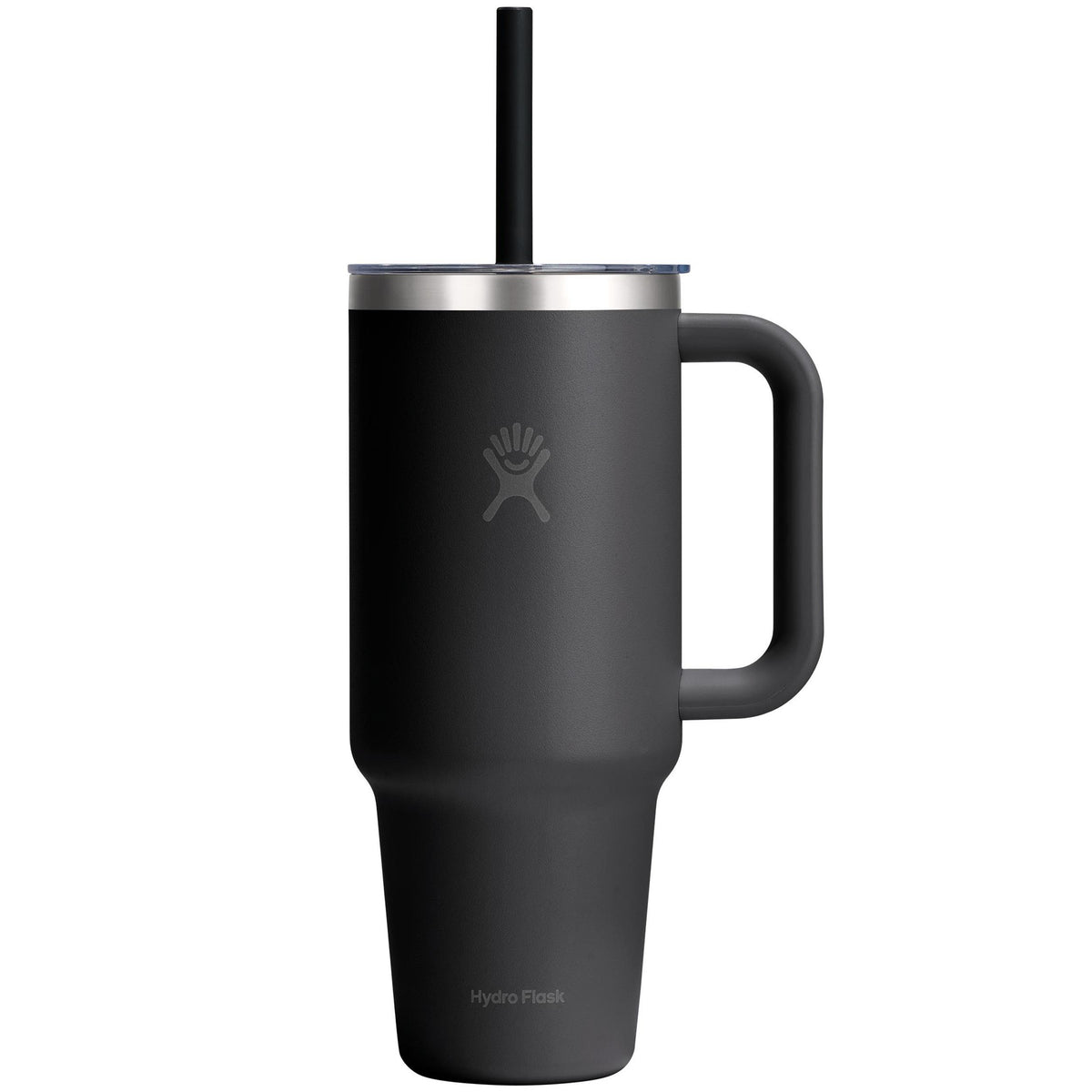 Hydro Flask 40 oz. Travel Tumbler w/Clear Lid - Black