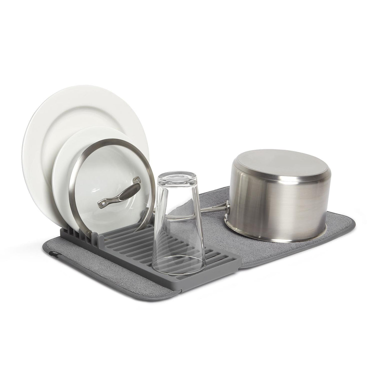 Umbra Udry Mini Drying Rk Mat Charcoal