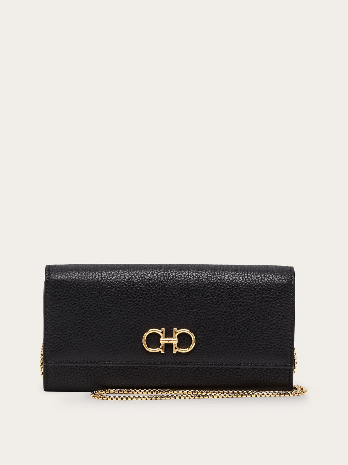 Salvatore Ferragamo Gancini Wallet on a Chain