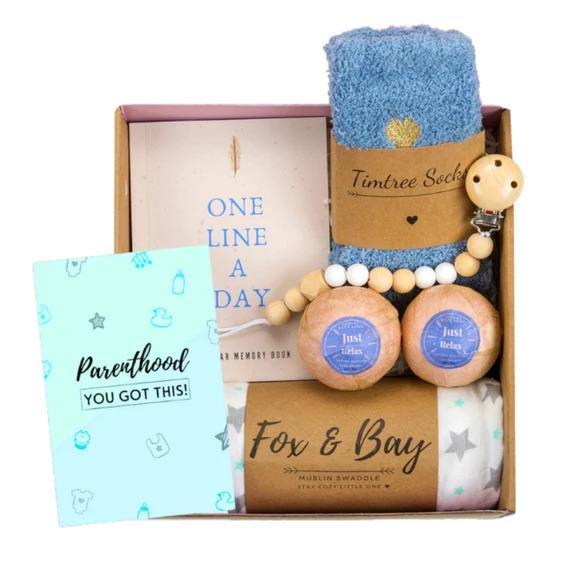 Bella Home Luxury Baby Shower Gift Set for New and Expecting Moms