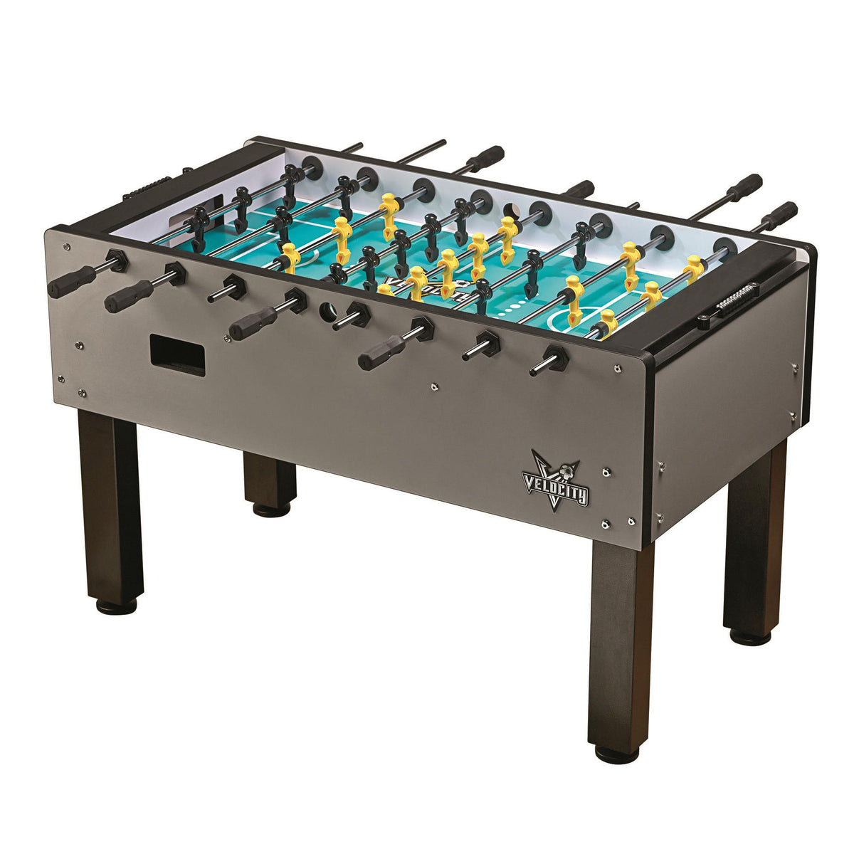 Escalade Sports American Heritage - Velocity Foosball Table 3 Goalie - Silver