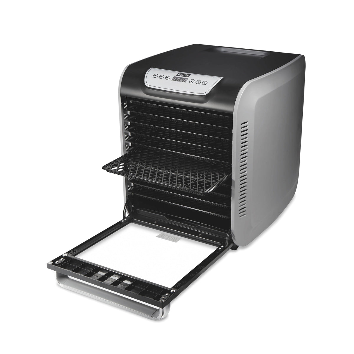 Weston 10 Tray Digital Food Dehydrator w/ Oven Style Door