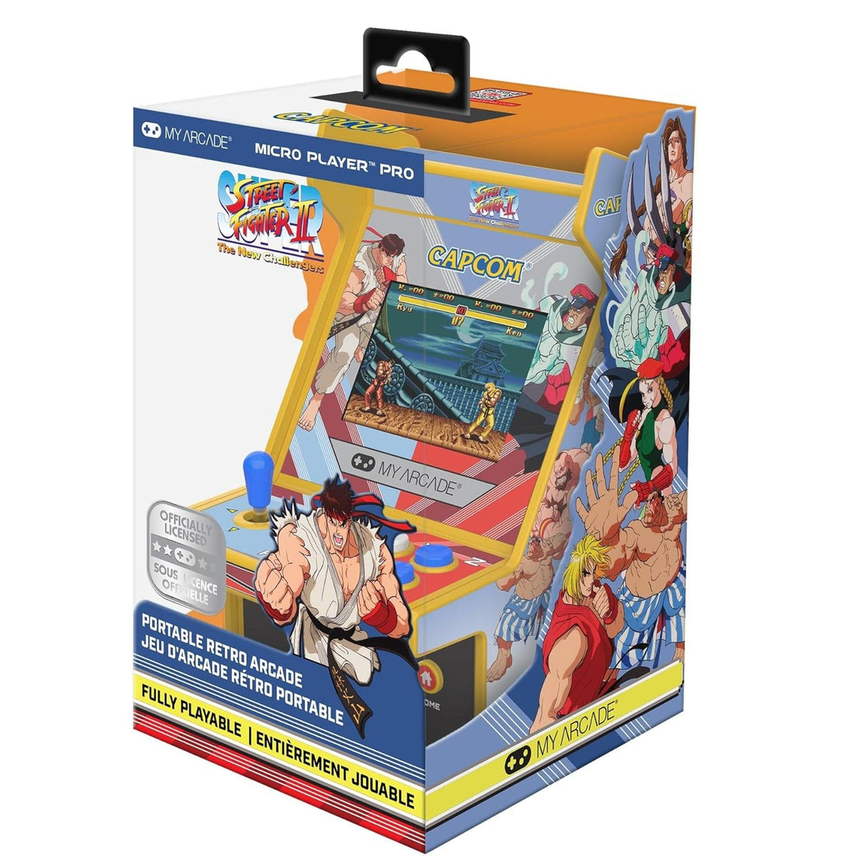 My Arcade Super Street Fighter II Pro 6.8" Portable Retro Arcade