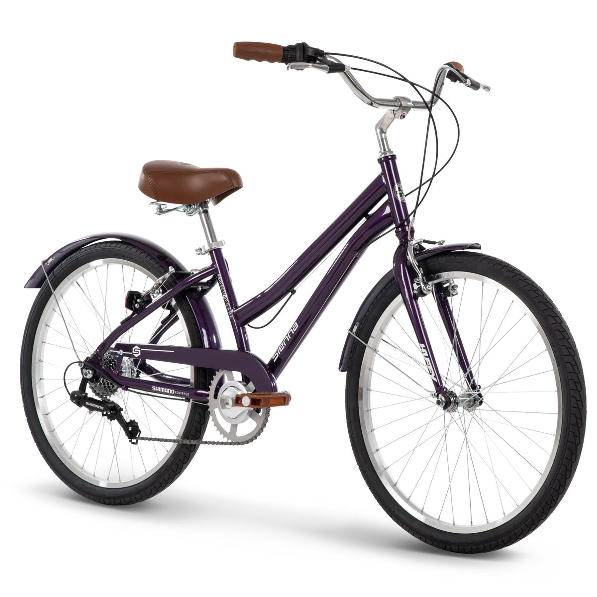 Huffy Bicycles Sienna 24" Women's Young Adult Cruiser Bicycle