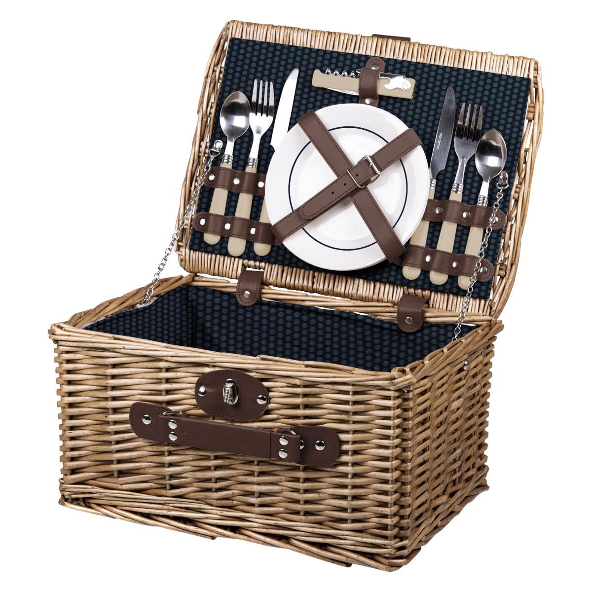Catalina Picnic Basket - Navy