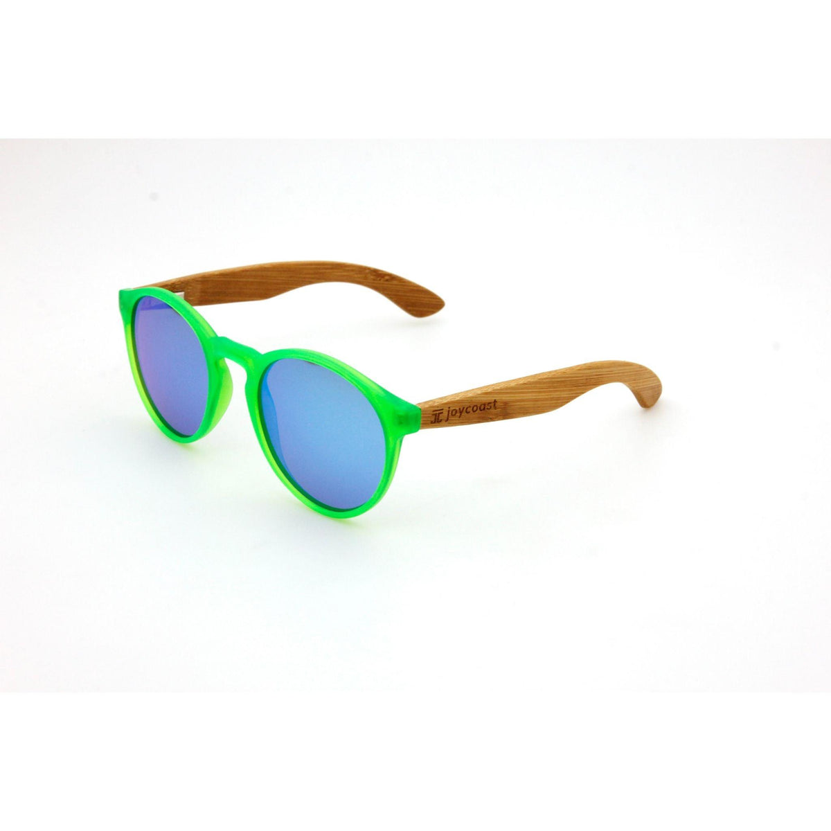 Joycoast Junior Joy Kids Sunglasses Collection Wooden Sunglasses Green & Blue