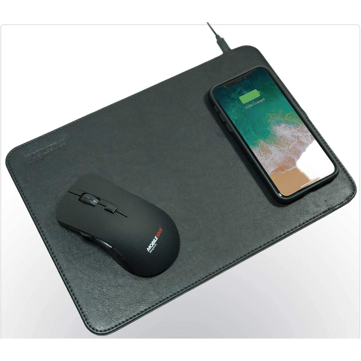 Computer Incentives Wireless mouse w/ Wireless Charging Mouse Pad