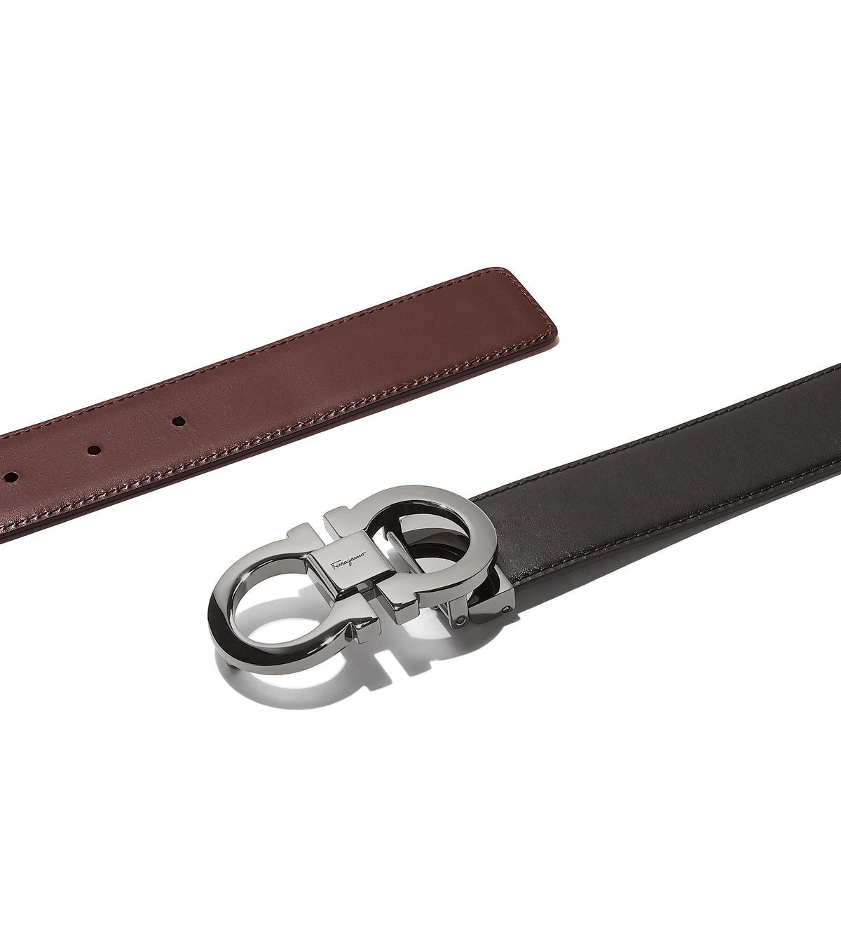 Salvatore Ferragamo Reversible and adjustable Gancini Belt