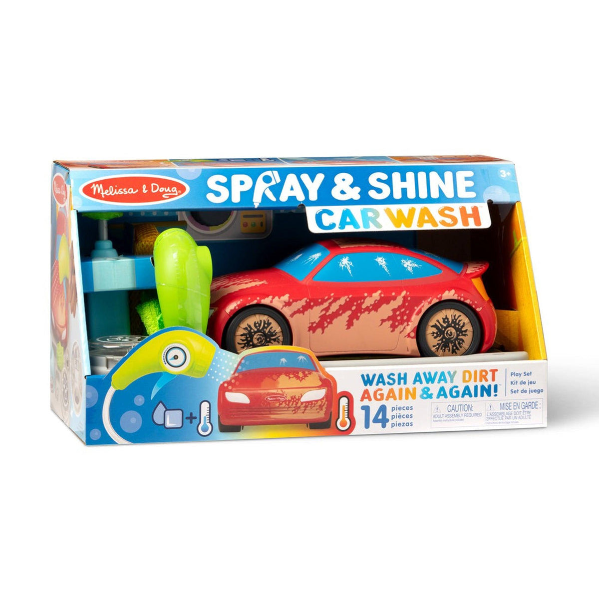 Melissa & Doug Spray & Shine Car Wash Ages 3-6 Years