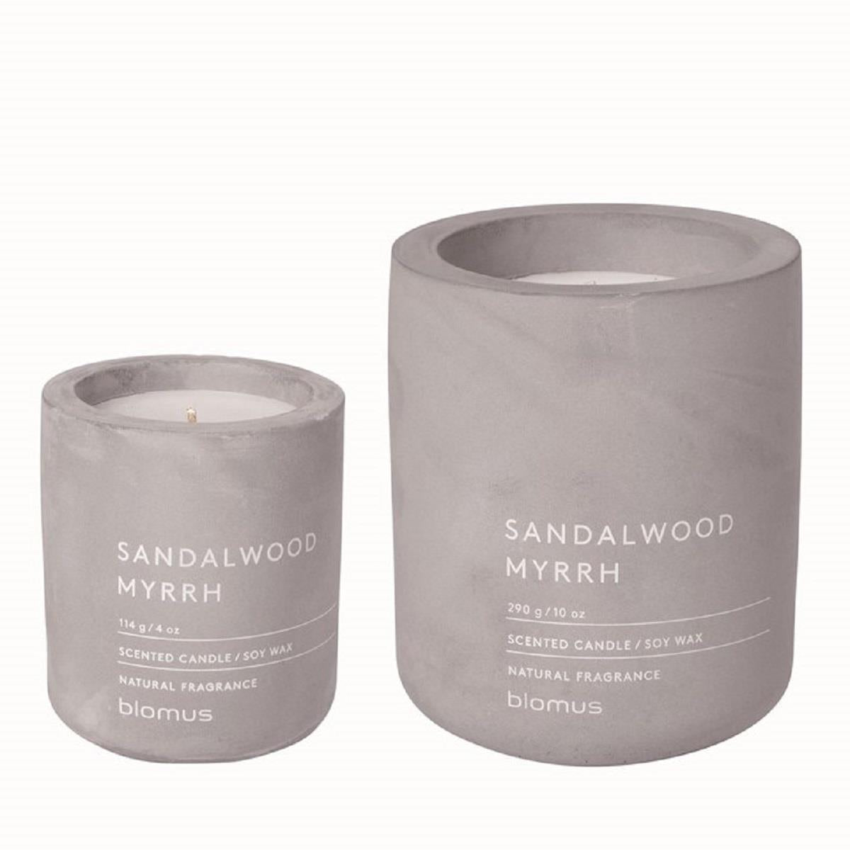 Blomus FRAGA Candle Set in Concrete Container
