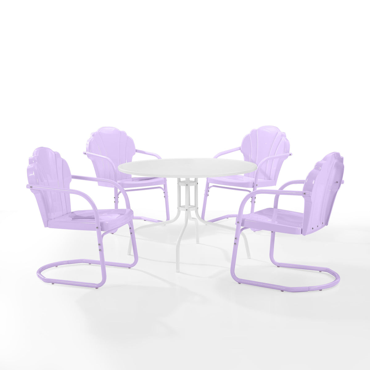Crosley Outdoor Tulip 5Pc Retro Outdoor Dining Set