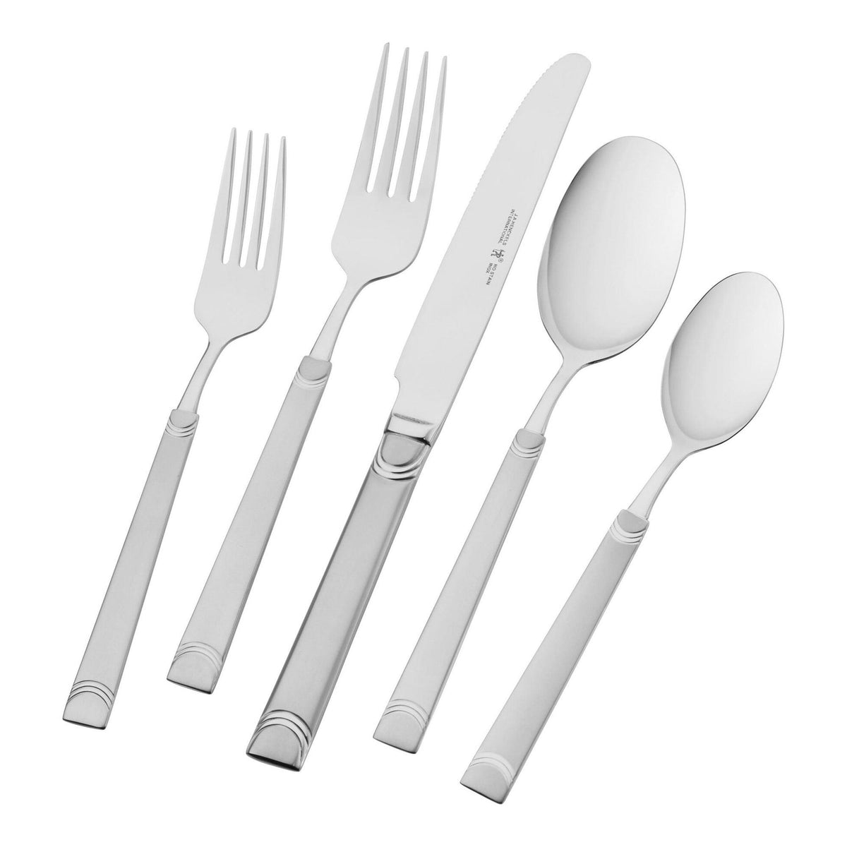 Henckels Joy 45pc 18/10 Stainless Steel Flatware Set