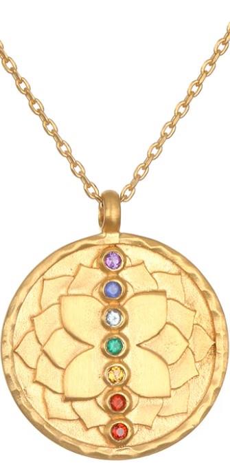 Satya Multi Stone 18" Chakra Necklace