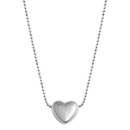 Infinity Luxe Jewelry Collection Sliding Heart Necklace