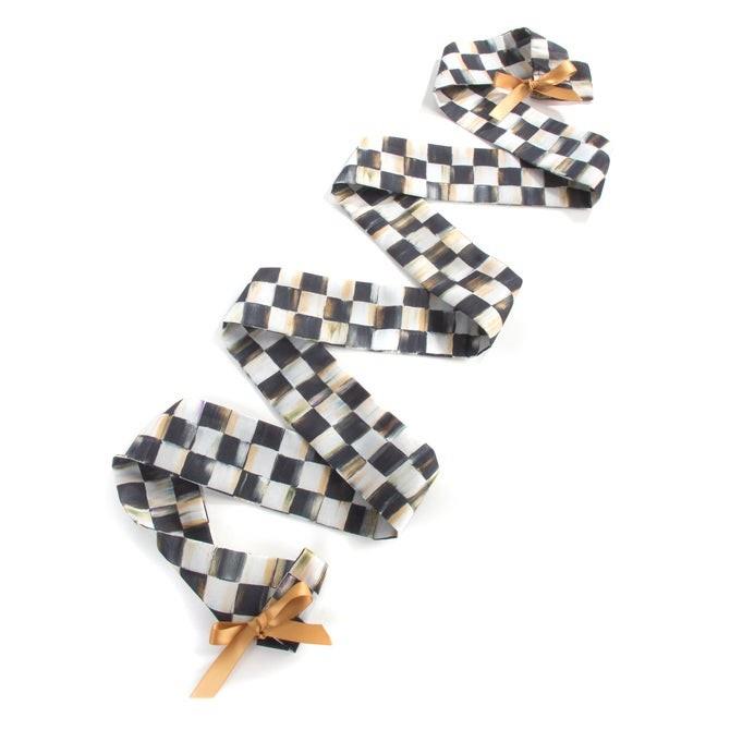 MacKenzie-Childs Rosy Check Cord Cover