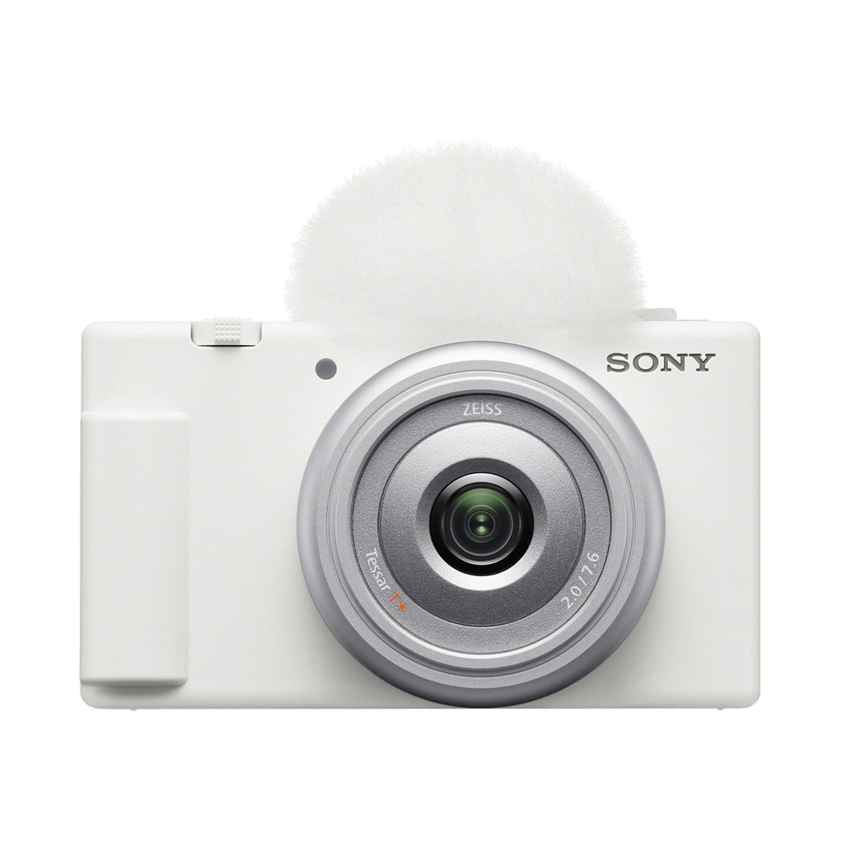 Sony ZV-1F Vlog Camera for Content Creators and Vloggers White