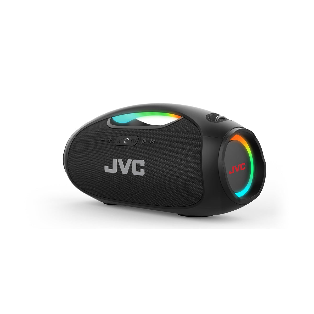 JVC Portable 120W Boombox Bluetooth Speaker Black