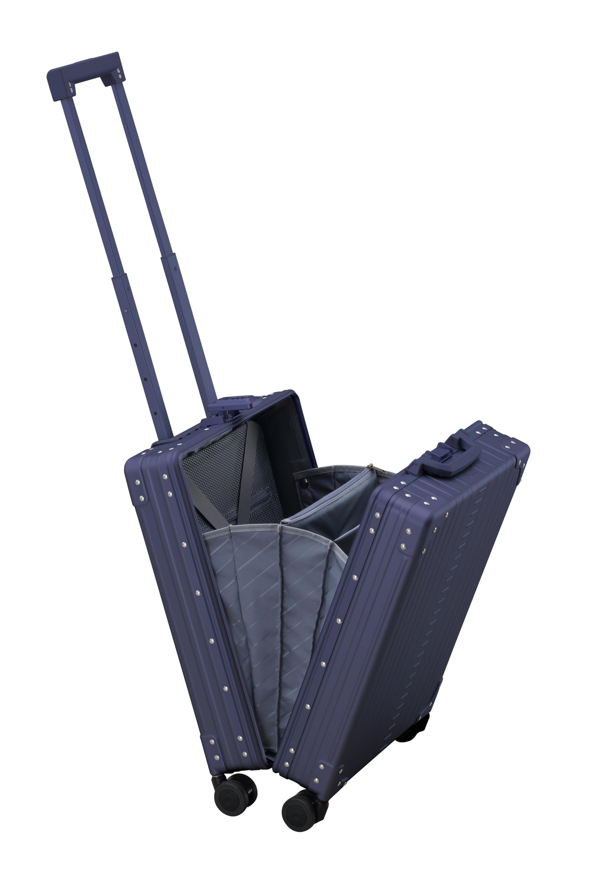 Aleon 21" Aluminum Vertical Overnight Business Carry-On