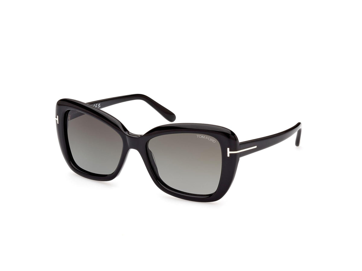 Tom Ford Maeve Butterfly Sunglasses Size 55 mm