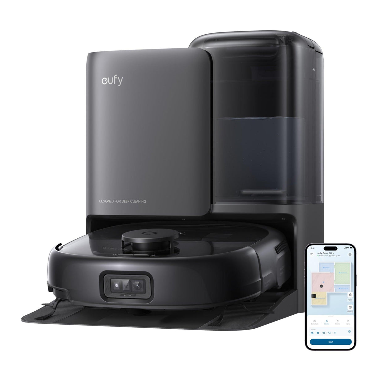Eufy Robot Vacuum Omni E25 w/ All-in-One Station