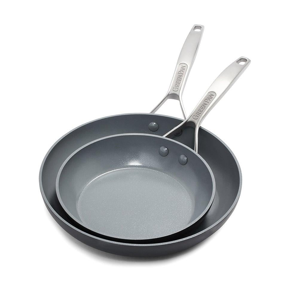 GreenPan Paris Pro Ceramic Nonstick 2pc Frypan Set - 8" & 10"