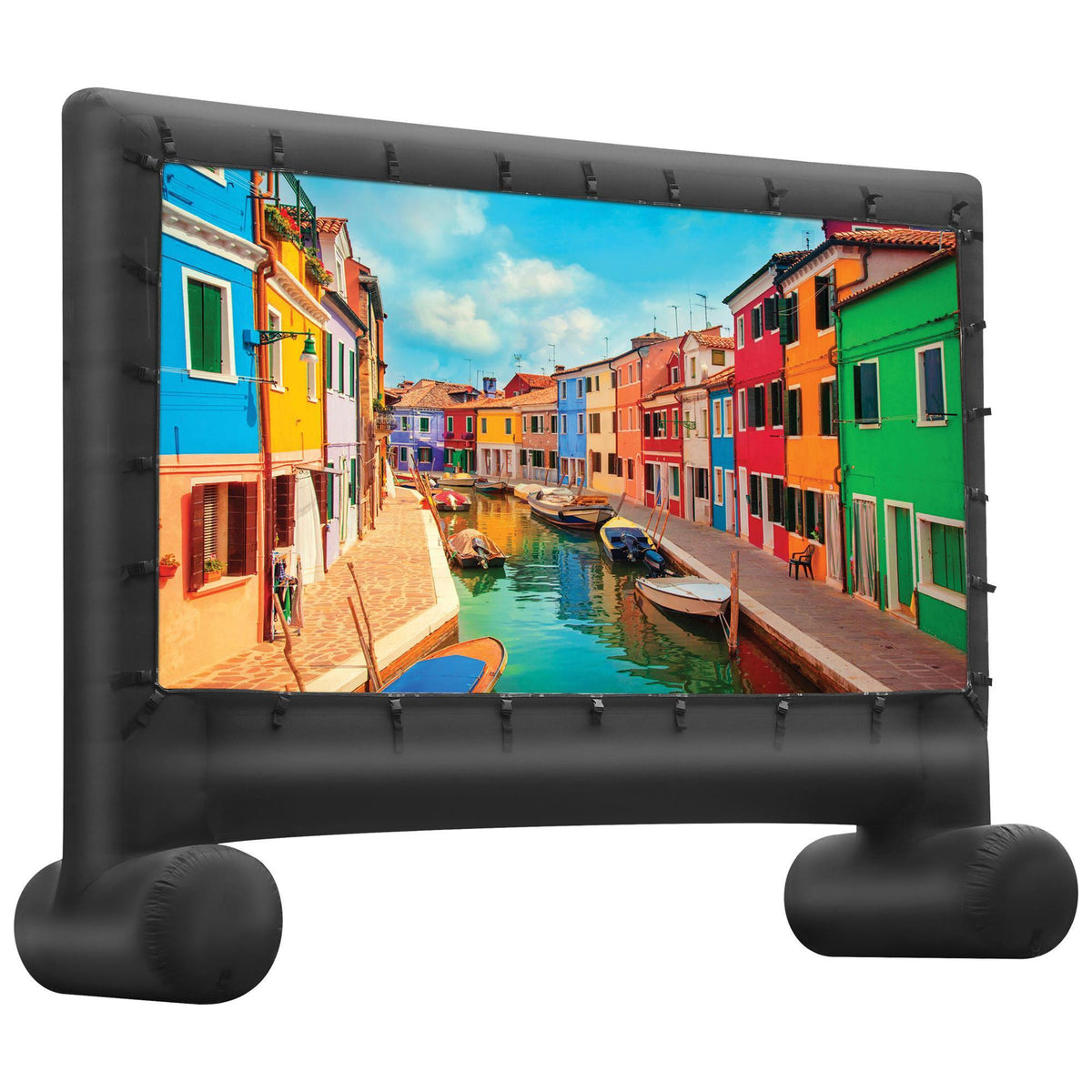 GPX 10ft Portable Indoor/Outdoor Inflatable Projector Screen
