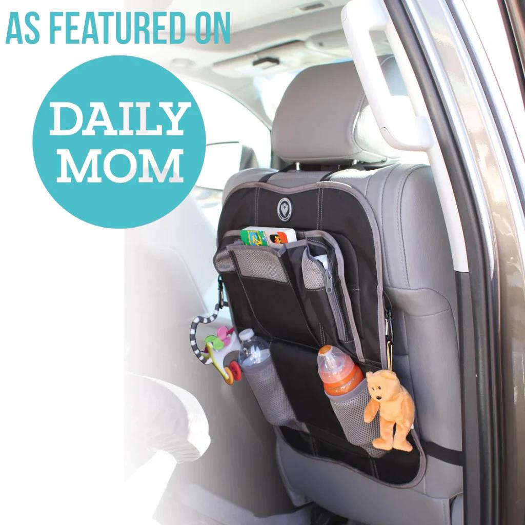 Prince Lionheart Back Seat Organizer-Brown/Tan