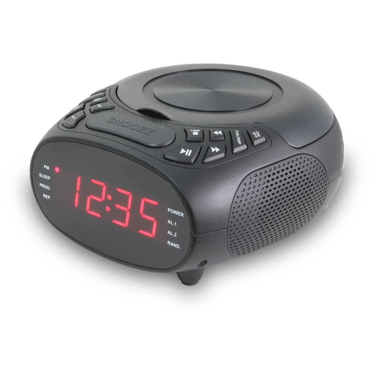 GPX Dual Alarm CD Clock Radio