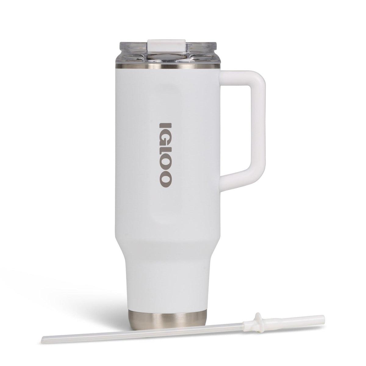 Igloo 40oz Stainless Steel Travel Mug White