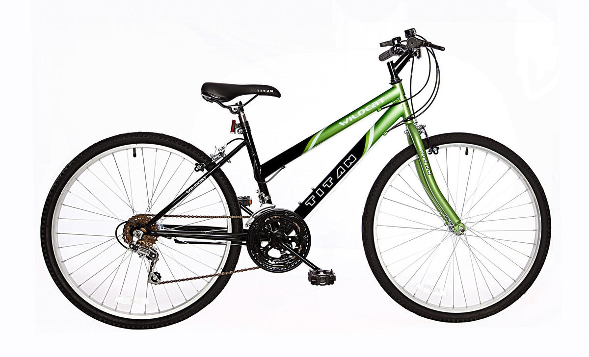BikeUSA 26" Ladies Wildcat, Lime Green/Black Mountain Bike